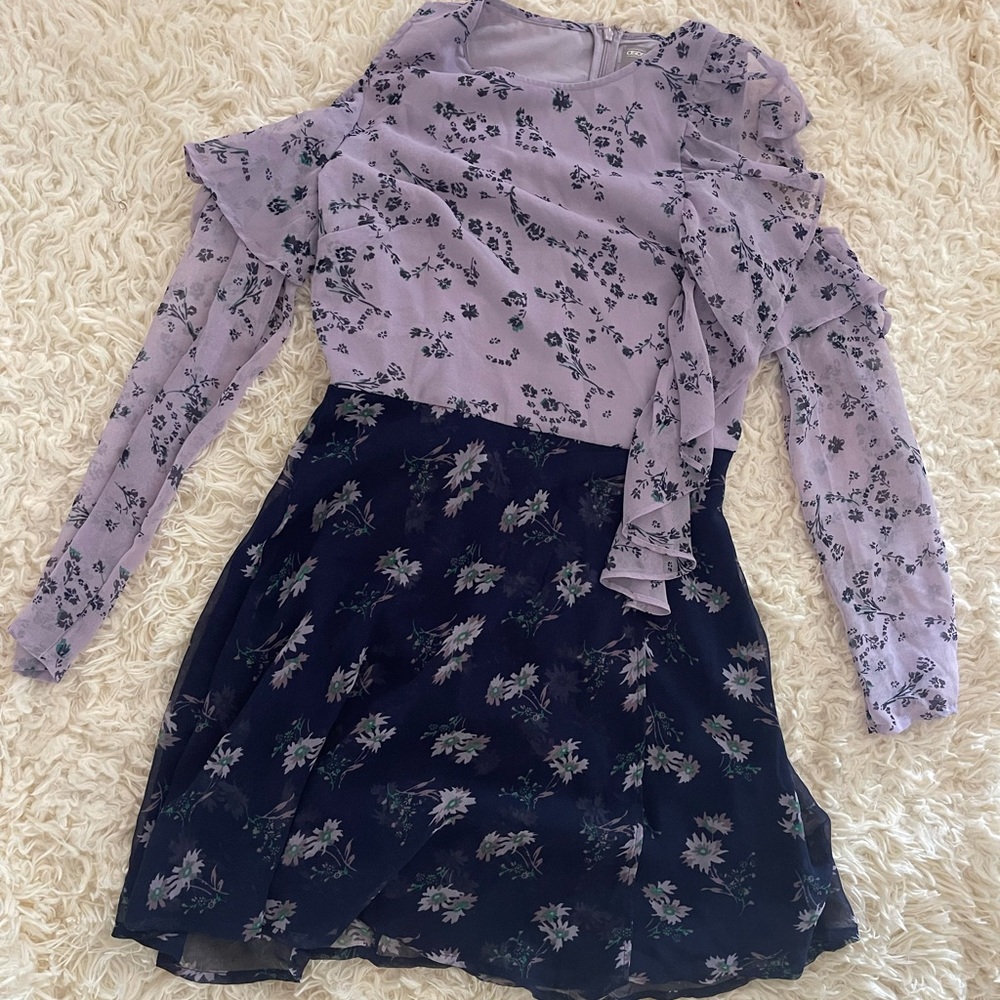 Mix and match floral dress